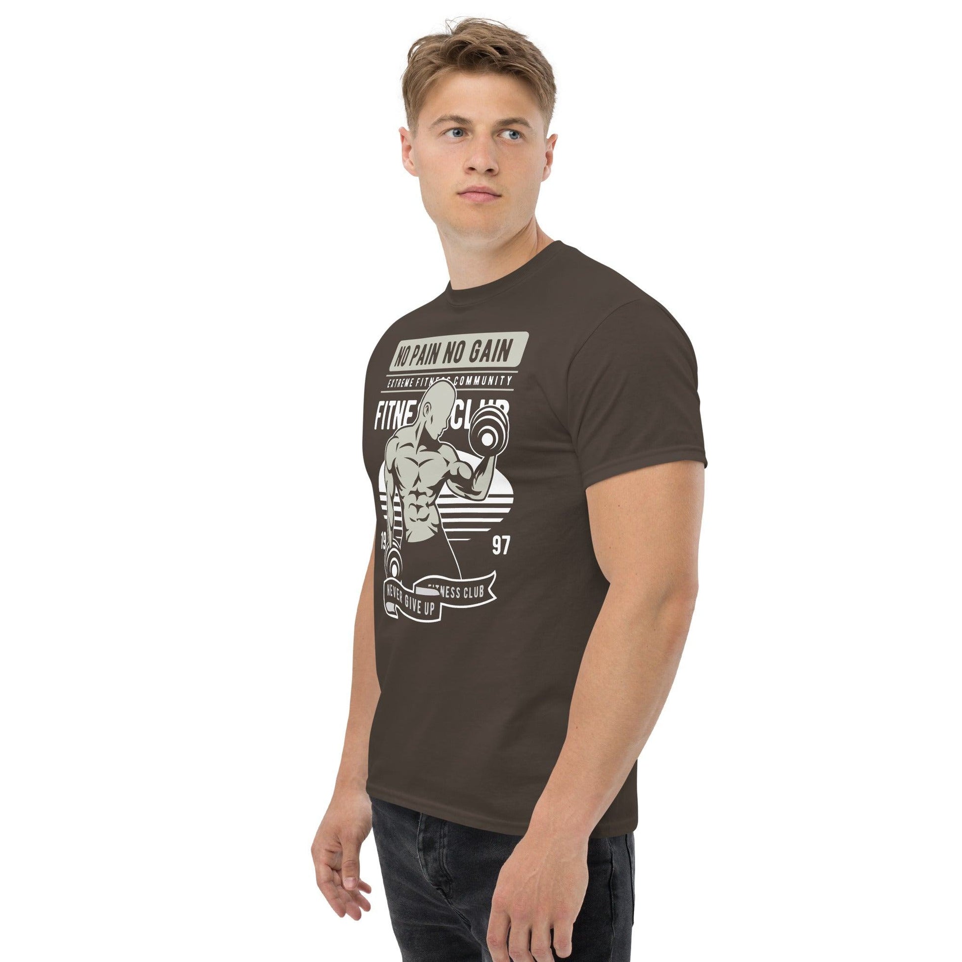 No Pain No Gain Herren-T-Shirt T-Shirt 29.99 Gain, Herren, No, Pain, T-Shirt JLR Design