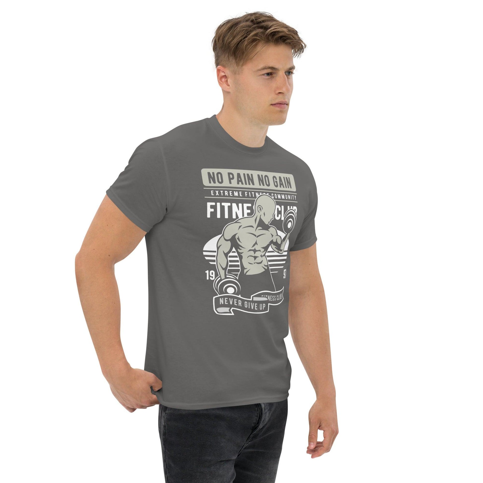 No Pain No Gain Herren-T-Shirt T-Shirt 29.99 Gain, Herren, No, Pain, T-Shirt JLR Design