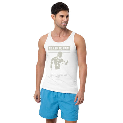 no-pain-no-gain-tanktop-tank-top-jlr-design-28551 - JLR Design