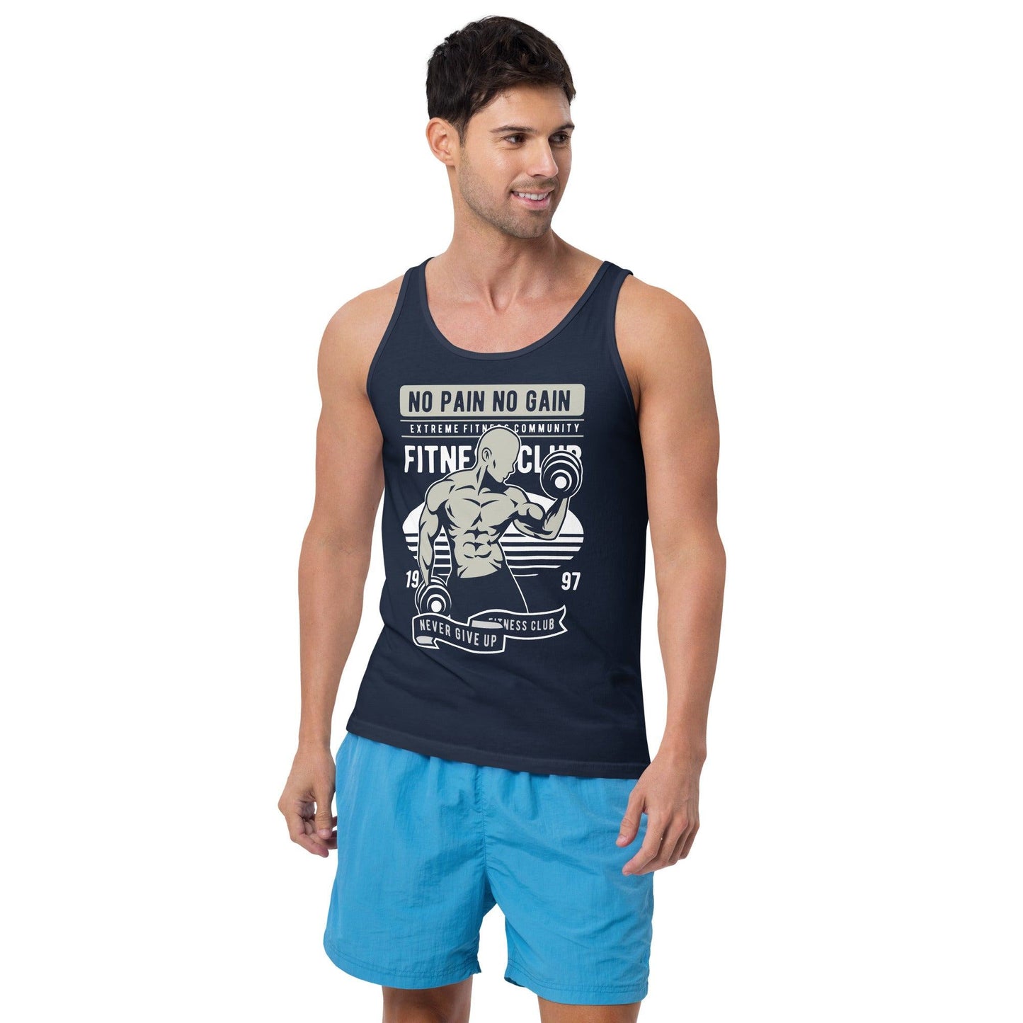 No Pain No Gain Tanktop Tank Top 44.99 Gain, Herren, No, Pain, Tank, Top JLR Design