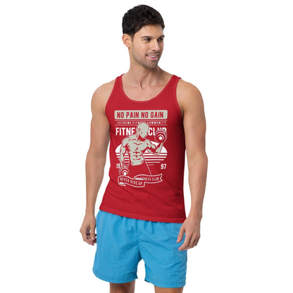 no-pain-no-gain-tanktop-tank-top-jlr-design-28109 - JLR Design