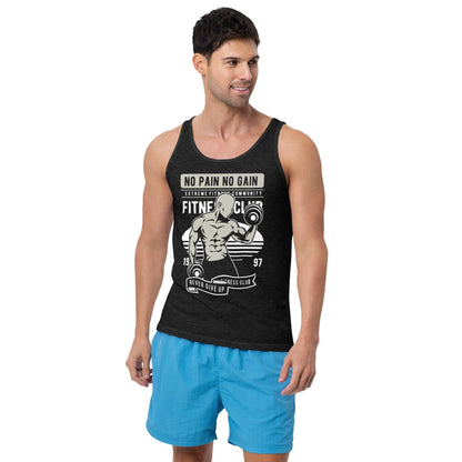 no-pain-no-gain-tanktop-tank-top-jlr-design-77704 - JLR Design