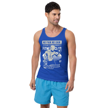 no-pain-no-gain-tanktop-tank-top-jlr-design-59242 - JLR Design
