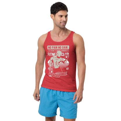 No Pain No Gain Tanktop Tank Top JLR Design