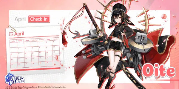 azur-lane-poster-april-check-in-oite-poster-jlr-design-47445 - JLR Design