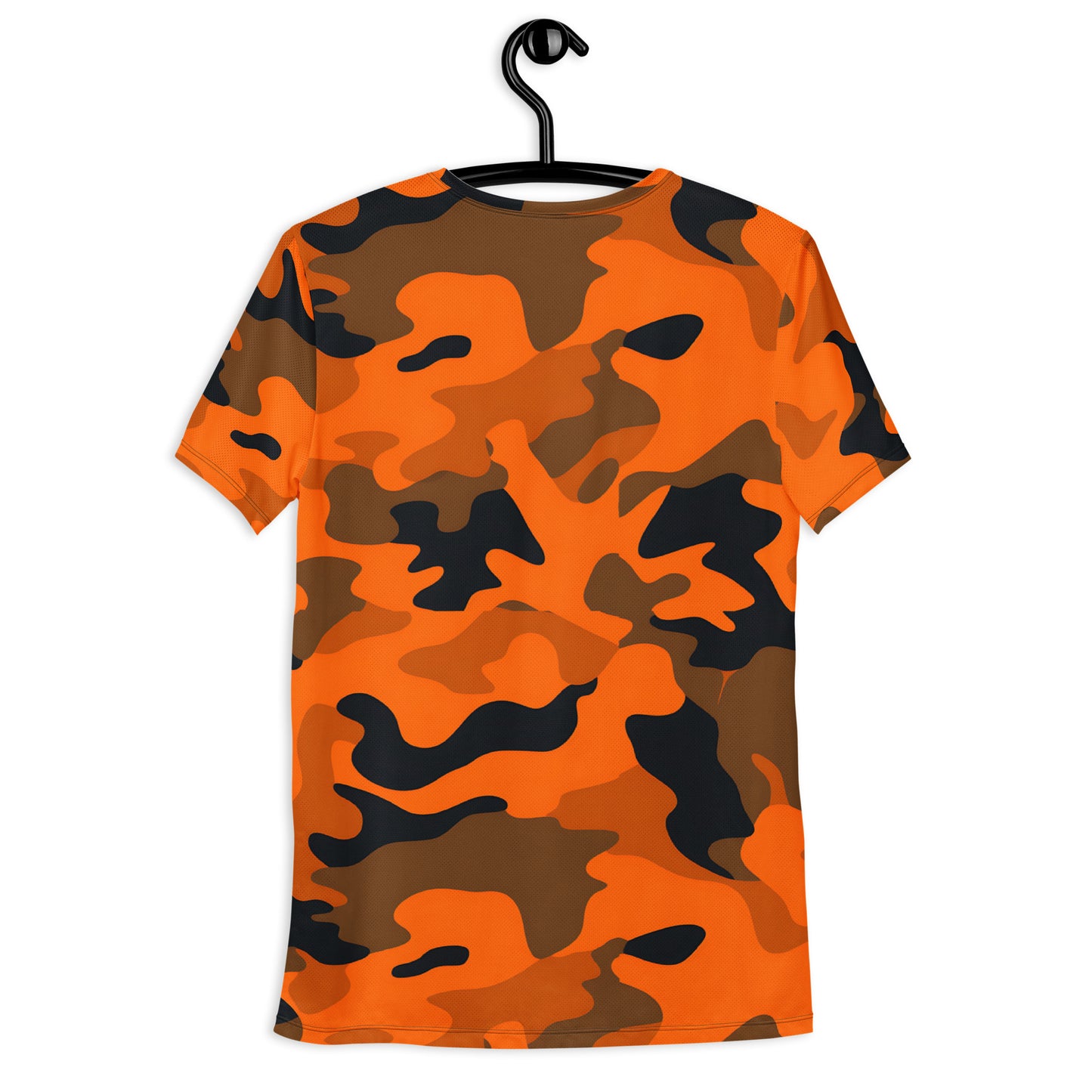 Orange Camouflage v1 Sport-T-Shirt für Herren Sport T-Shirt JLR Design