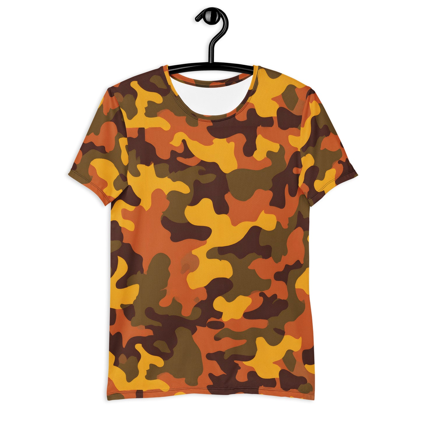 Orange Camouflage v2 Sport-T-Shirt für Herren Sport T-Shirt JLR Design