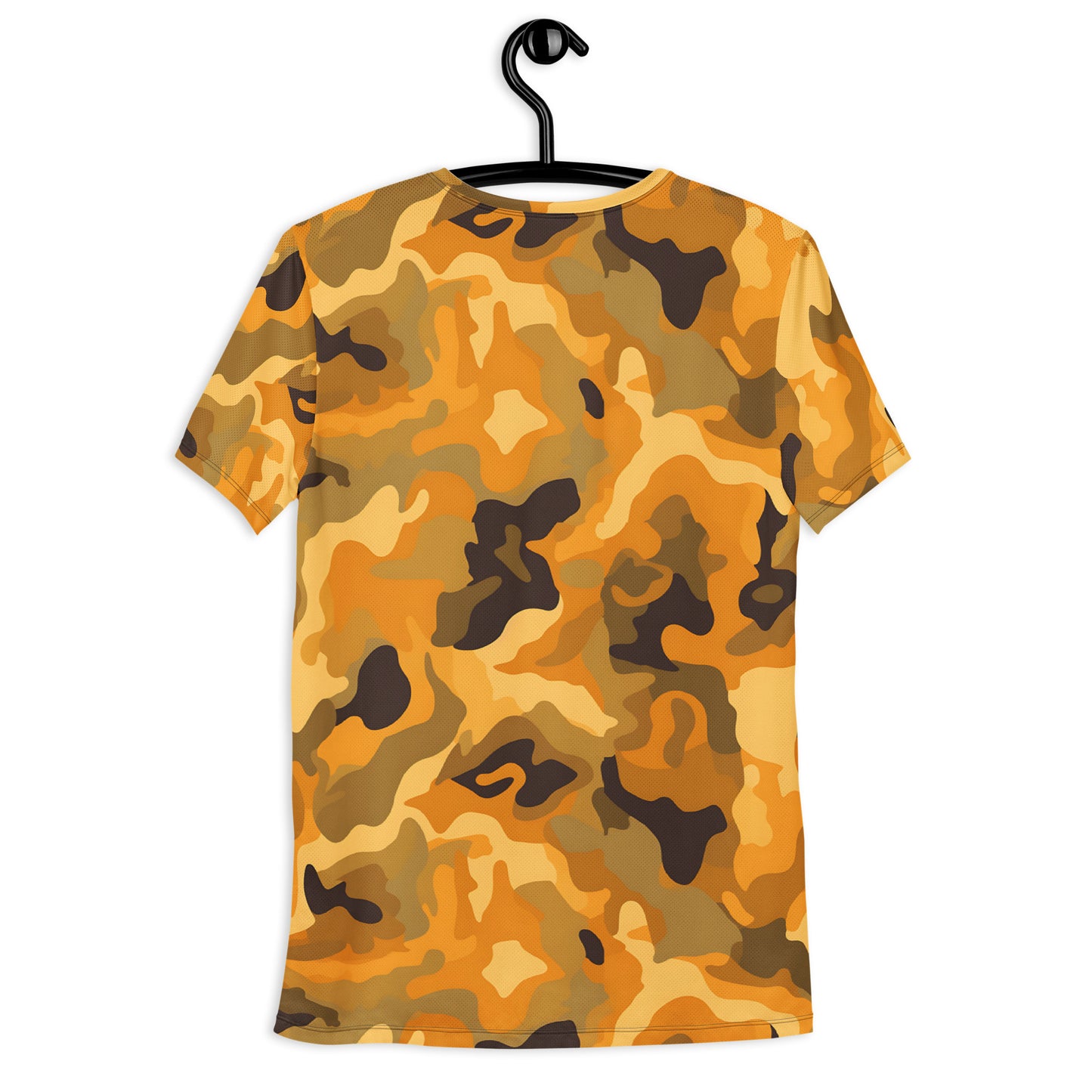 Orange Camouflage v3 Sport-T-Shirt für Herren Sport T-Shirt JLR Design
