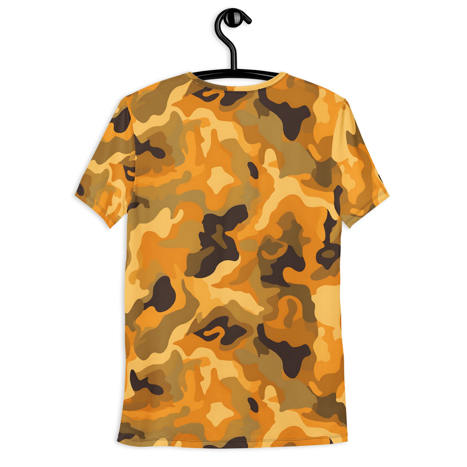 Orange Camouflage v3 Sport-T-Shirt für Herren Sport T-Shirt JLR Design
