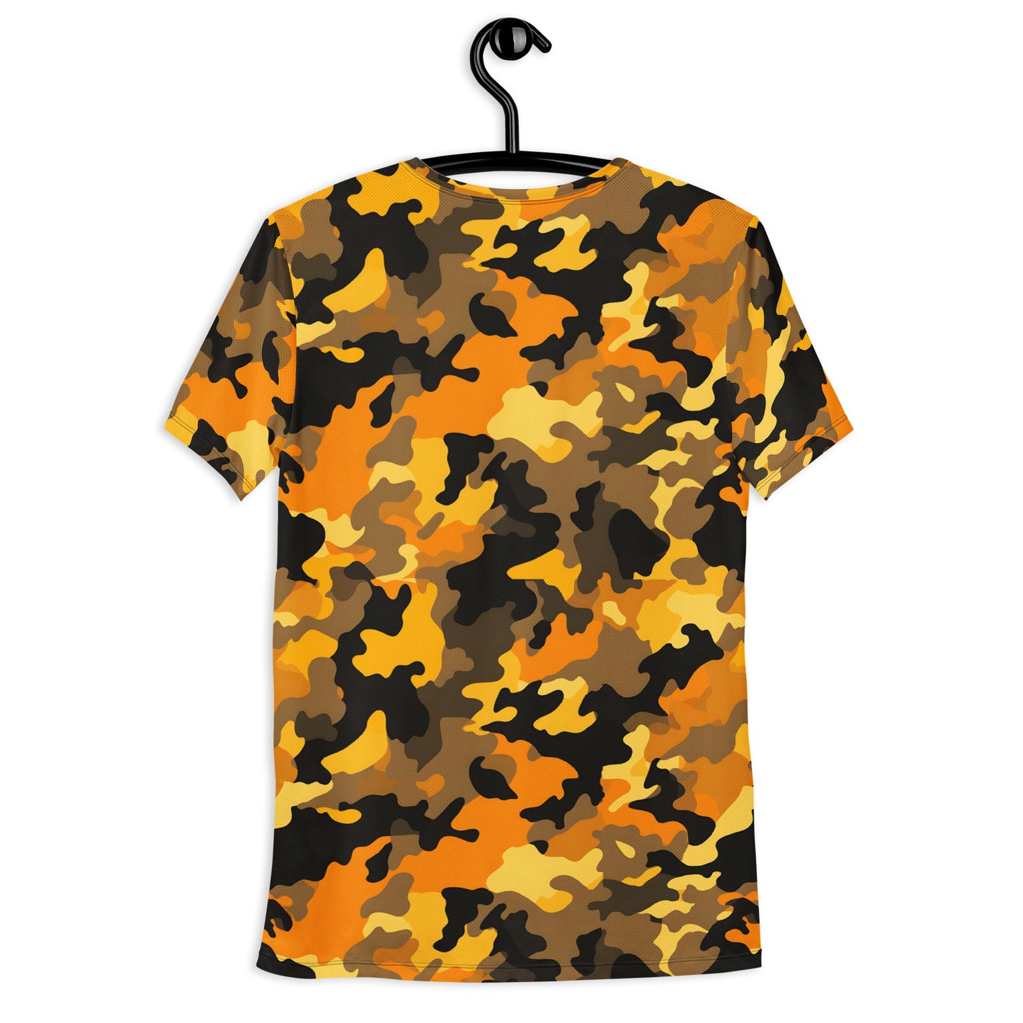 Orange Camouflage v4 Sport-T-Shirt für Herren Sport T-Shirt JLR Design