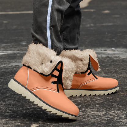 orange-chic-boots-mit-pluschfutter-stiefel-jlr-design-1 - JLR Design