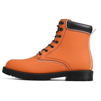 Orange Ganzjahres Stiefel für Herren Lederstiefel 74.99 Ganzjahres, Herren, Lederstiefel, Orange JLR Design