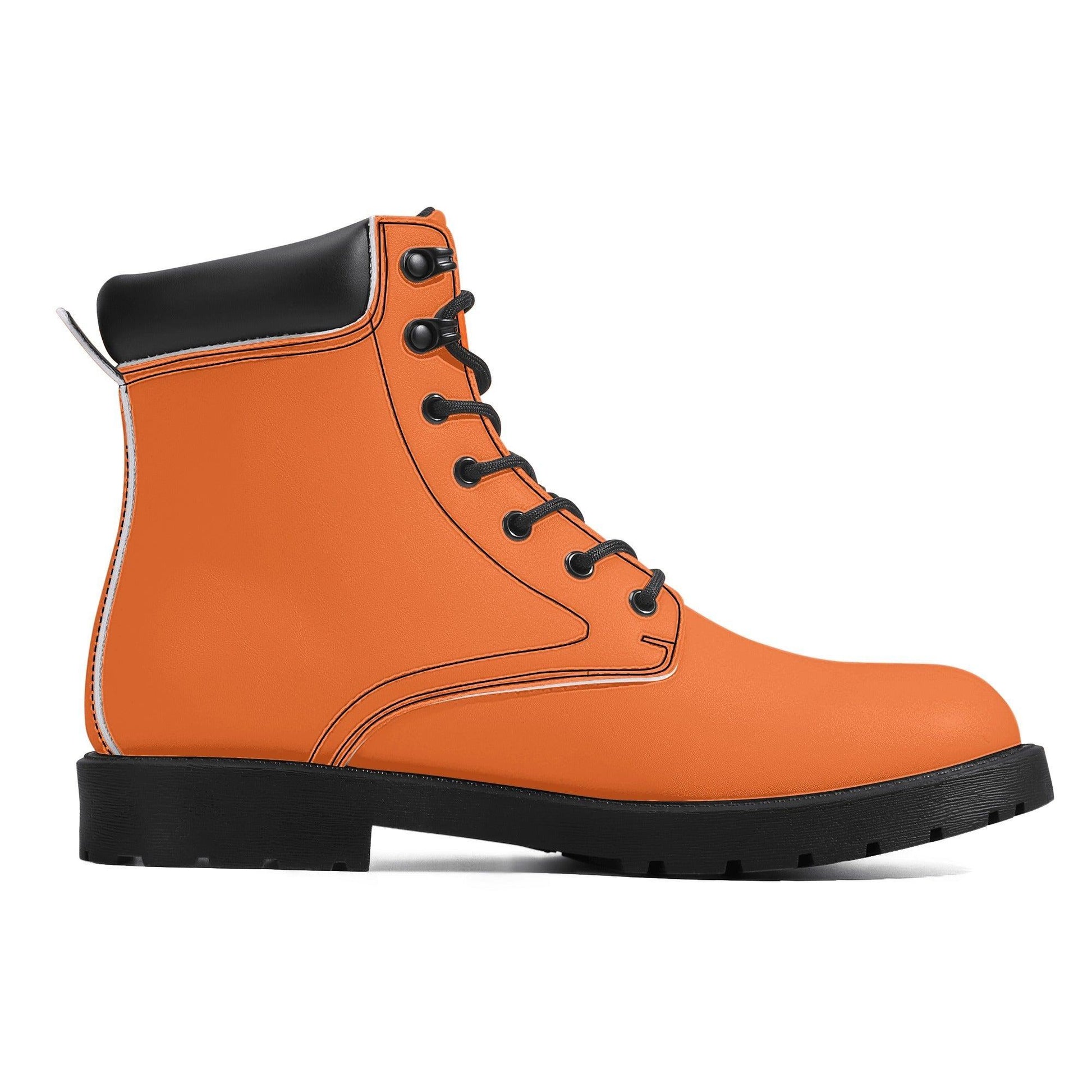 Orange Ganzjahres Stiefel für Herren Lederstiefel 74.99 Ganzjahres, Herren, Lederstiefel, Orange JLR Design