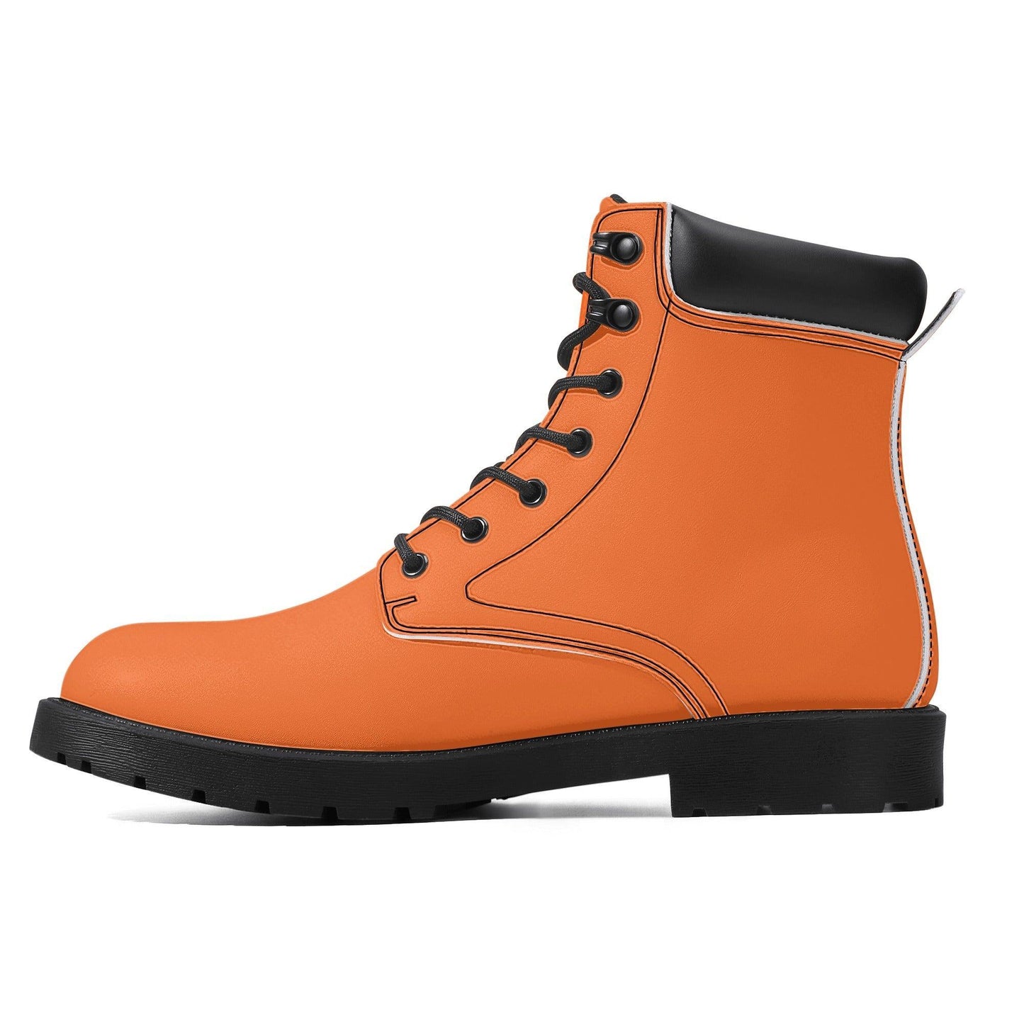 Orange Ganzjahres Stiefel für Herren Lederstiefel 74.99 Ganzjahres, Herren, Lederstiefel, Orange JLR Design