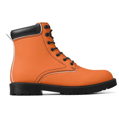 Orange Ganzjahres Stiefel für Herren Lederstiefel 74.99 Ganzjahres, Herren, Lederstiefel, Orange JLR Design