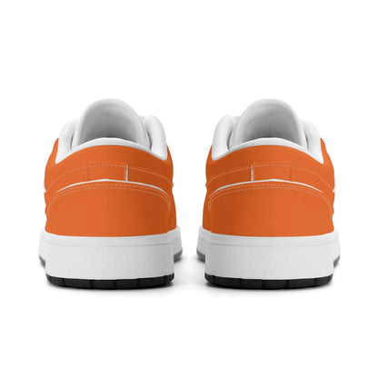 orange-low-top-leder-sneaker-fur-damen-sneaker-jlr-design-39756 - JLR Design