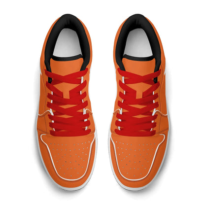 orange-low-top-leder-sneaker-fur-herren-sneaker-jlr-design-70611 - JLR Design