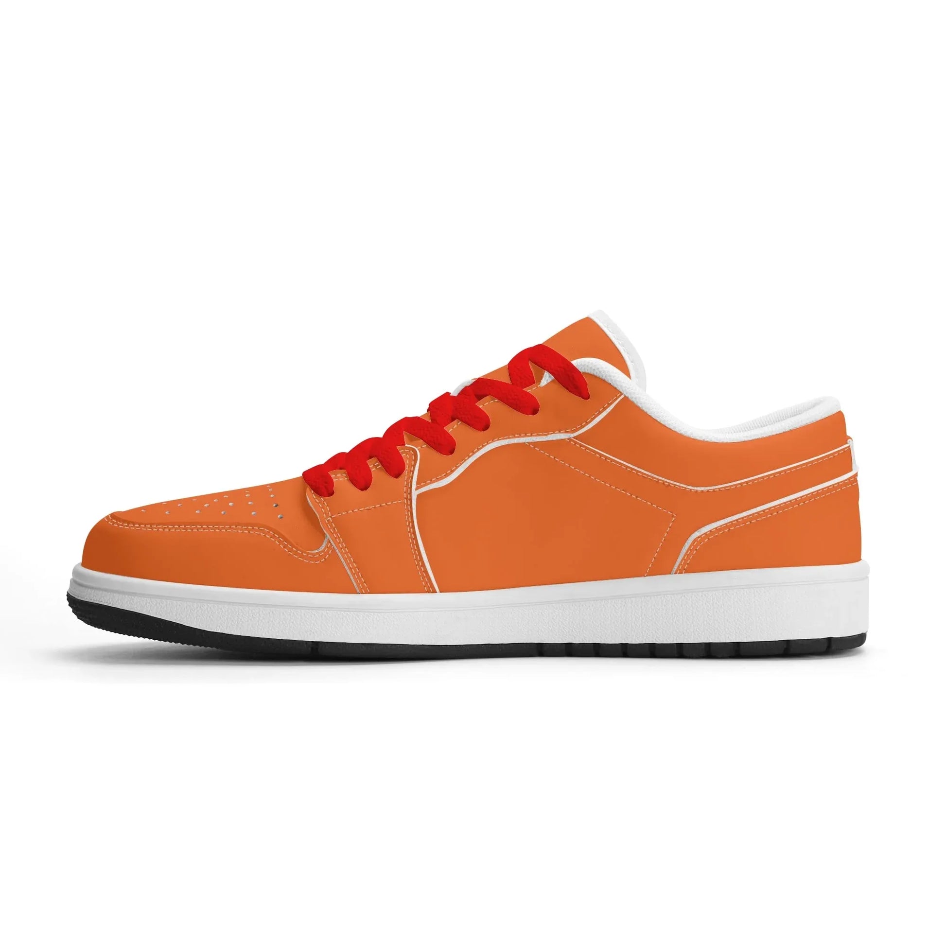 orange-low-top-leder-sneaker-fur-herren-sneaker-jlr-design-39185 - JLR Design
