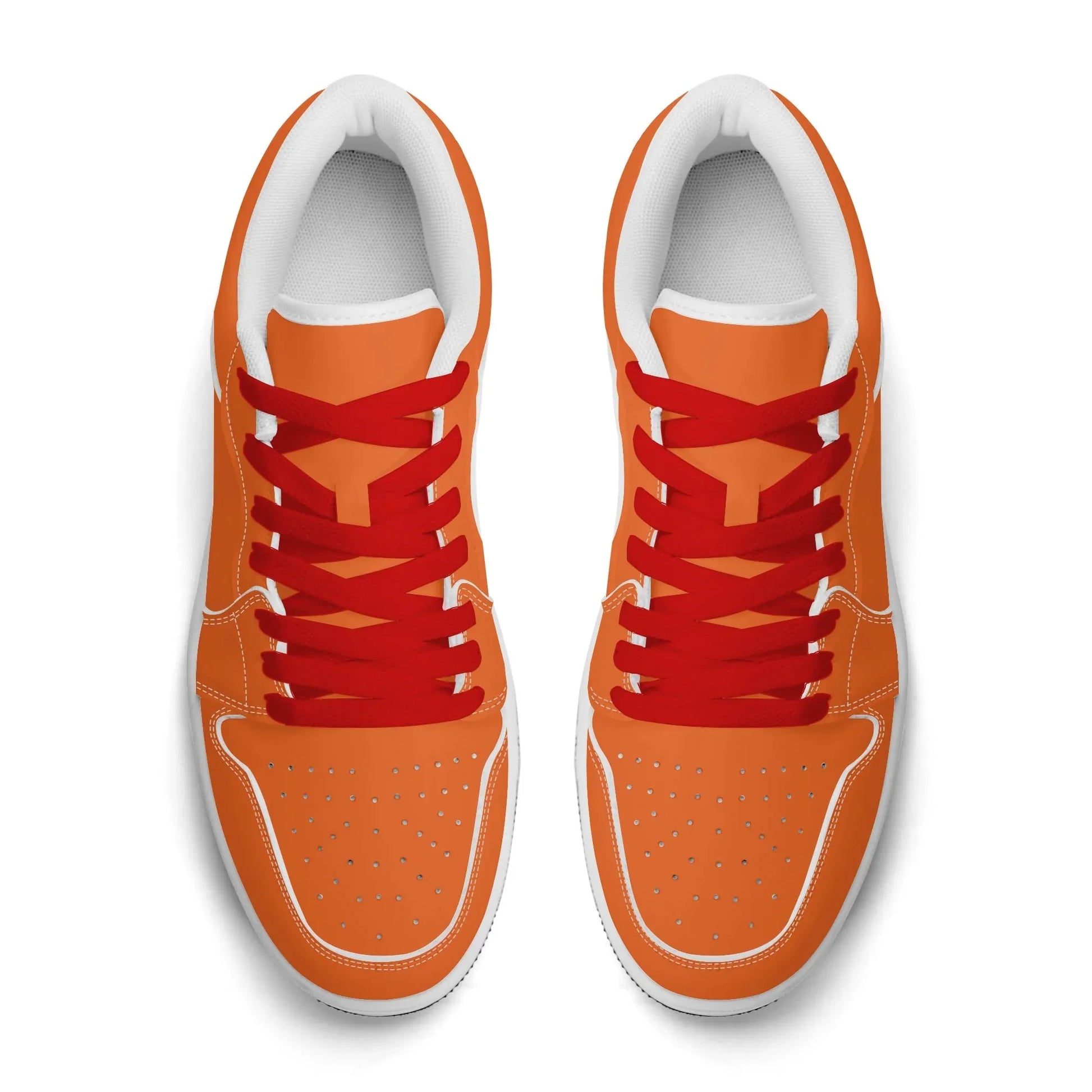orange-low-top-leder-sneaker-fur-herren-sneaker-jlr-design-67962 - JLR Design