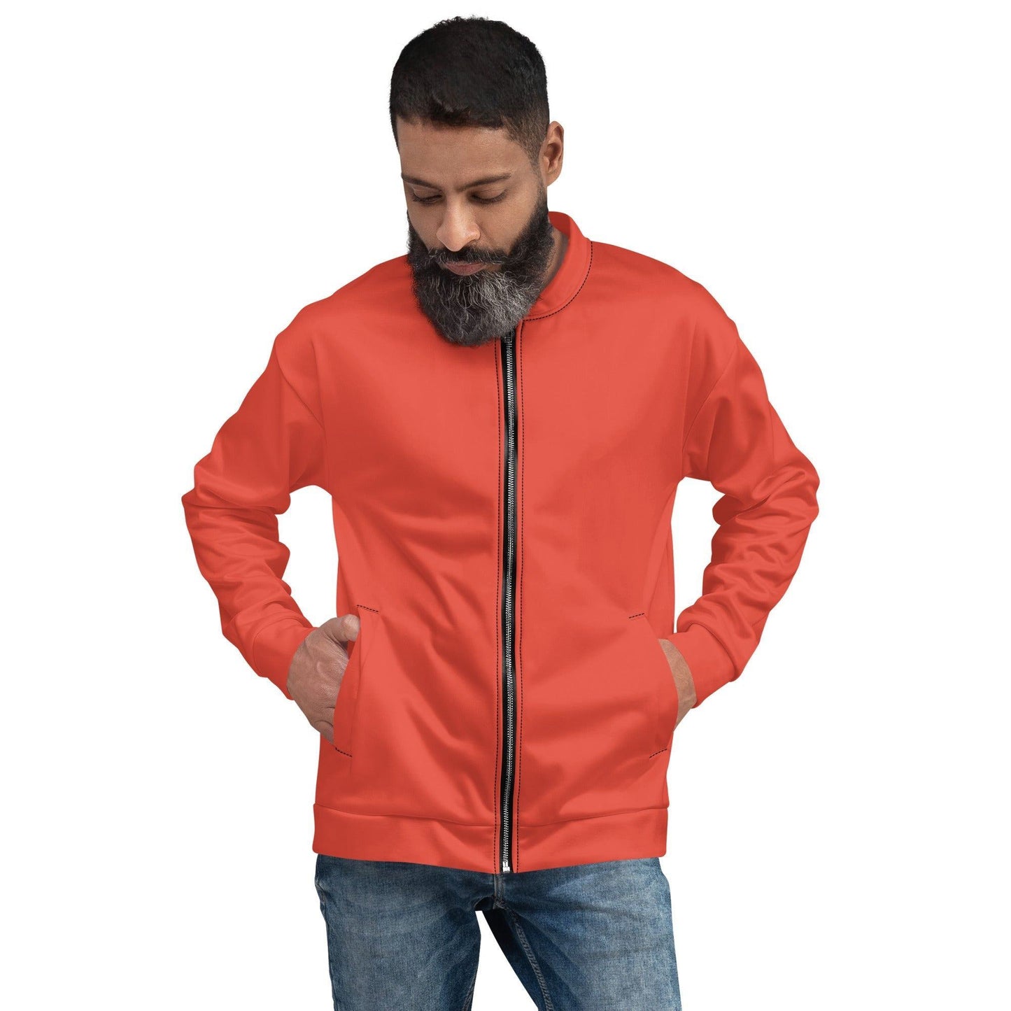 Orange Red Bomberjacke Bomberjacke 74.99 abgesetzte, Begleiter, Bomberjacke, casual, Damen, elastische, Fleece, Frau, gebürstetem, Have, Herren, Innenseite, Kleidungsstück, Mann, Must, Nackenband, Orange, Outfit, Passform, Polyester, praktisch, Red, Reißverschluss, robustes, Silbener, stilvoll, Stoff, streetwear, Taille, Taschen, Unisex, vielseitiger, YKK, Überwendlichnähte JLR Design