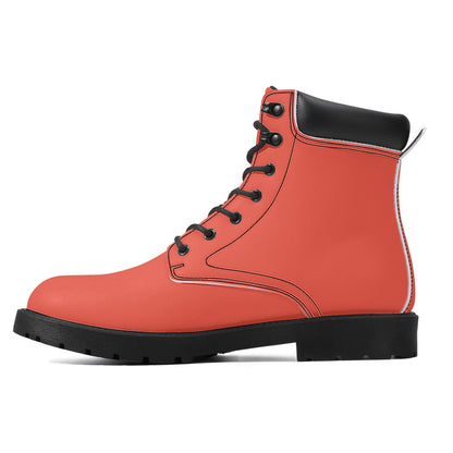 Orange Red Ganzjahres Stiefel für Damen Lederstiefel 74.99 Damen, Ganzjahres, Lederstiefel, Orange, Red JLR Design