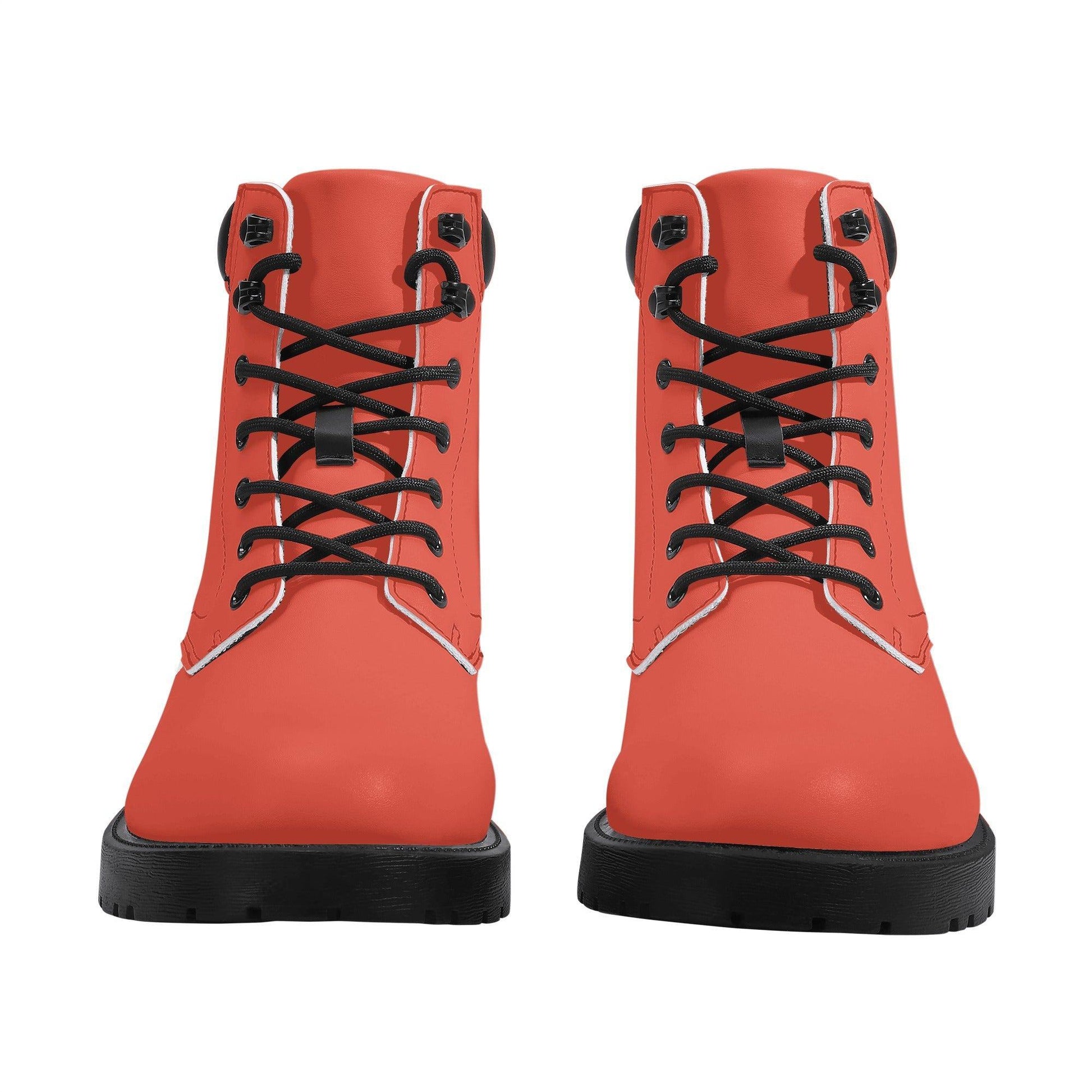 Orange Red Ganzjahres Stiefel für Herren Lederstiefel 74.99 Ganzjahres, Herren, Lederstiefel, Orange, Red JLR Design