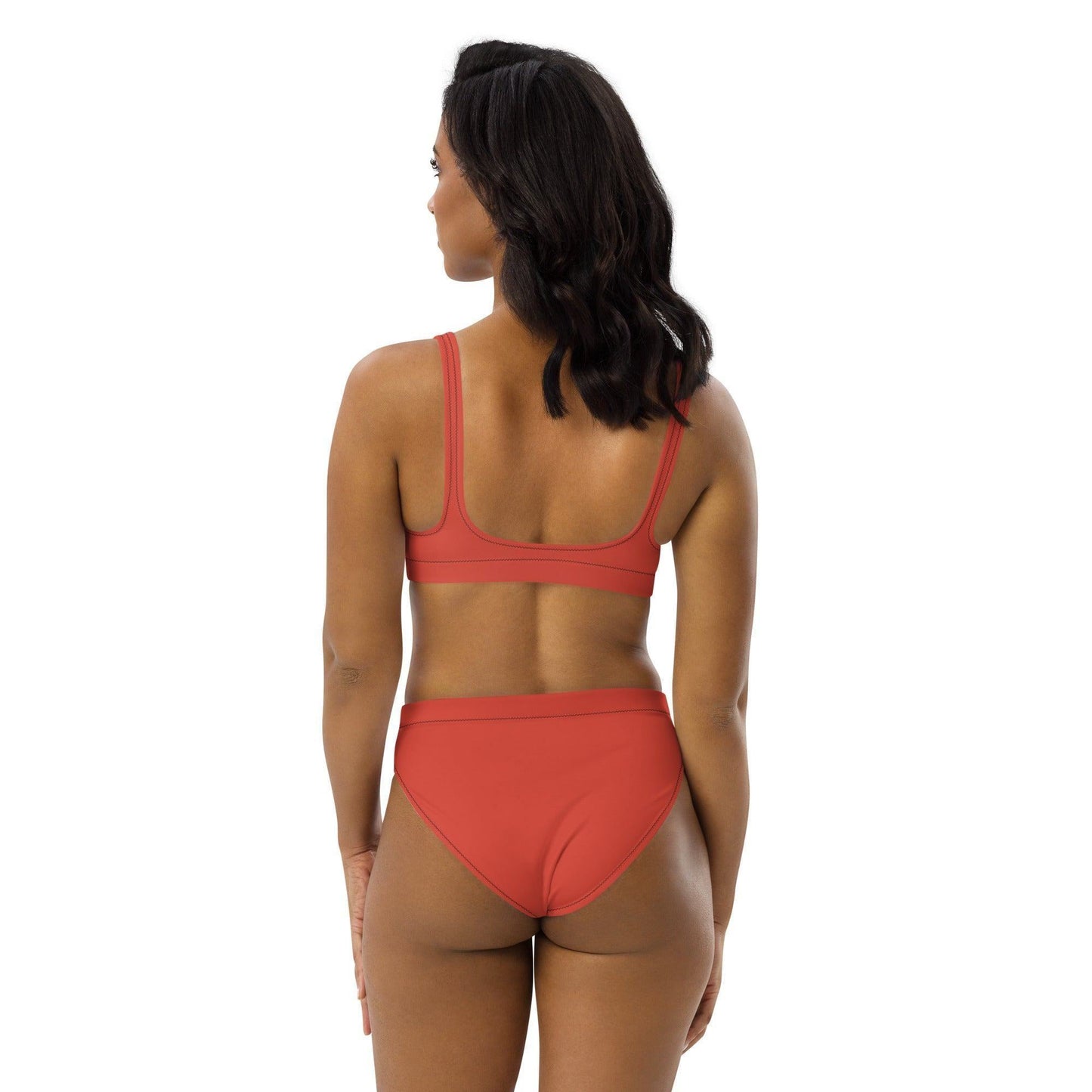 Orange Red High Waist Bikini Bikini 49.99 Bikini, Design, einfarbig, Einlagen, Elastan, Fashion, GRS, High, Mode, orange, Passform, Polyester, red, rot, Style, UPF50, Waist, zweilagig, zweitilig, Ökotex JLR Design