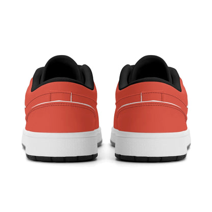 orange-red-low-top-leder-sneaker-fur-herren-sneaker-jlr-design-27266 - JLR Design