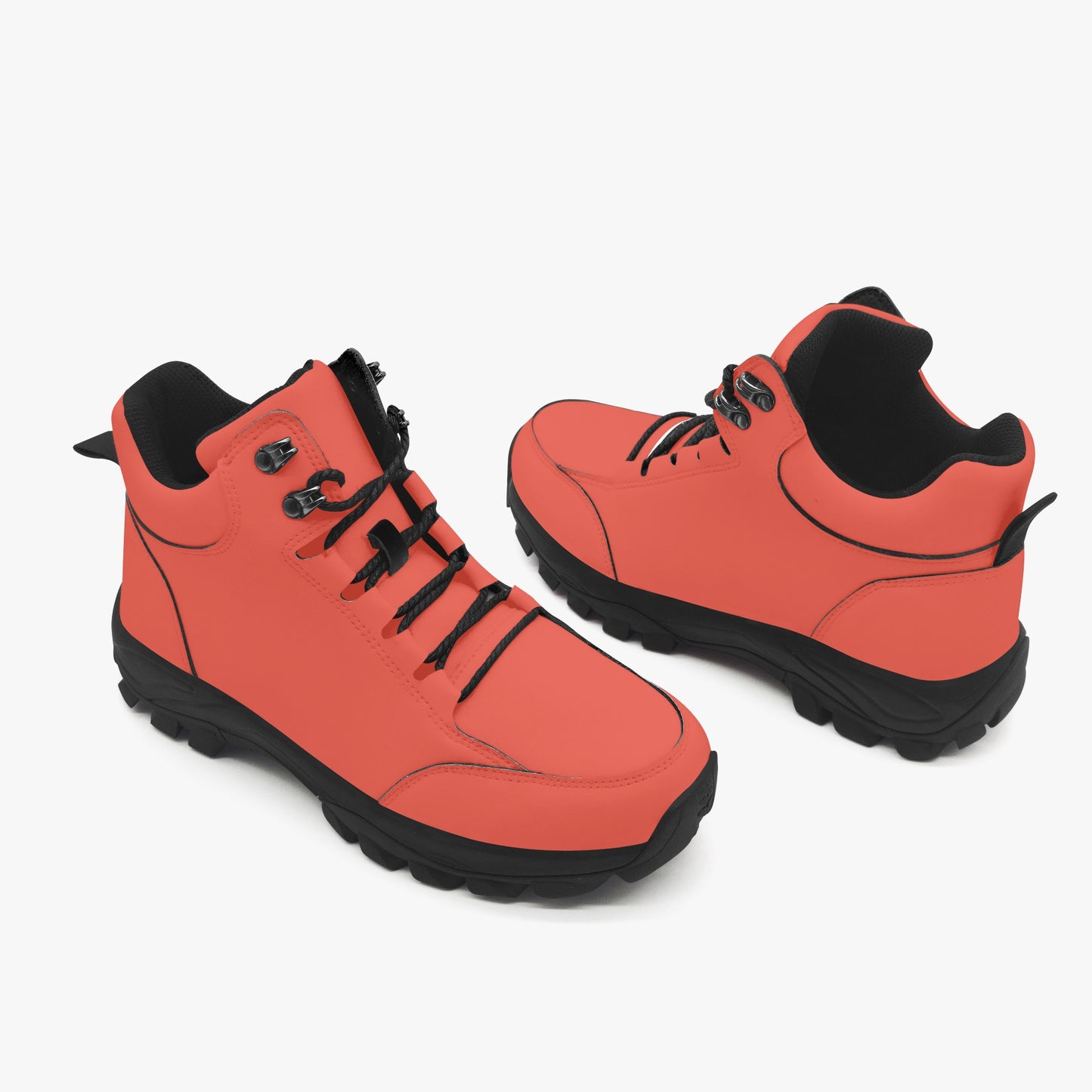 Orange Red Winter Stiefel Winter Stiefel JLR Design