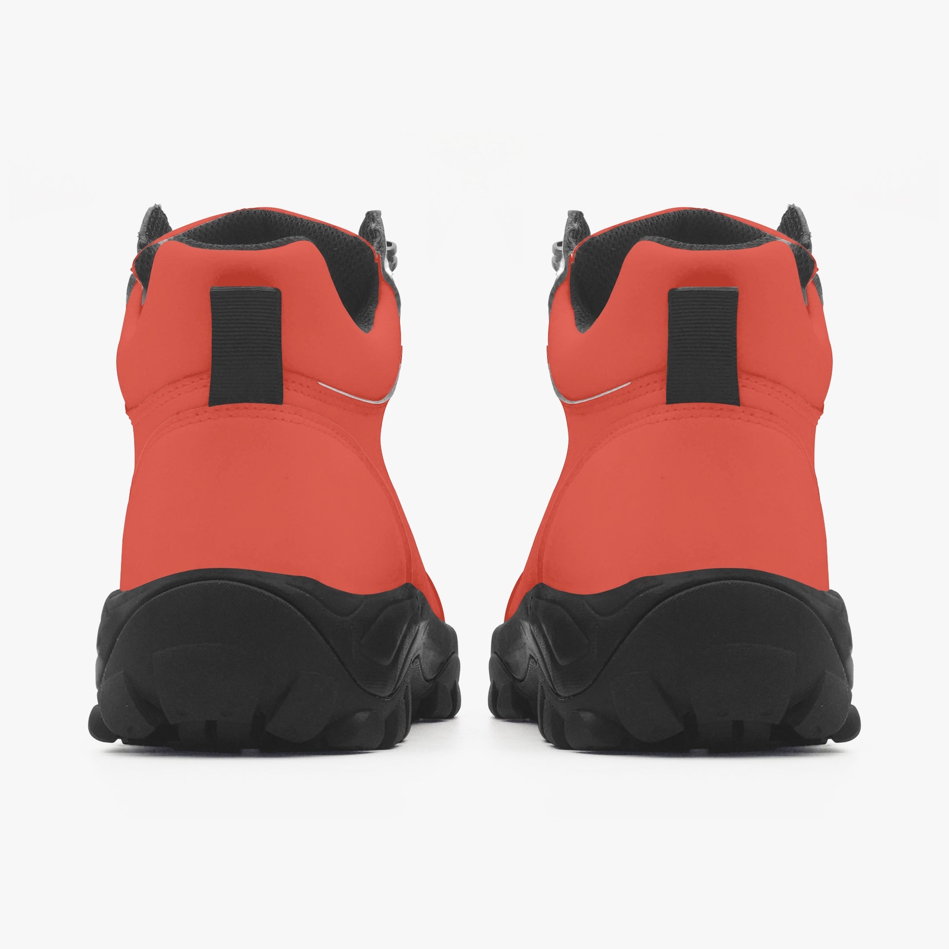 Orange Red Winter Stiefel Winter Stiefel JLR Design