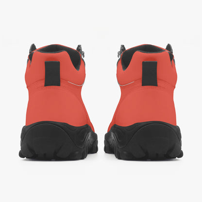 Orange Red Winter Stiefel Winter Stiefel JLR Design