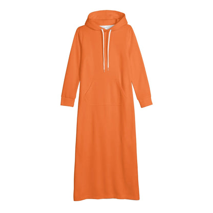 oranges-bequemes-leichtes-hoodie-kleid-hoodiekleid-jlr-design-86894 - JLR Design