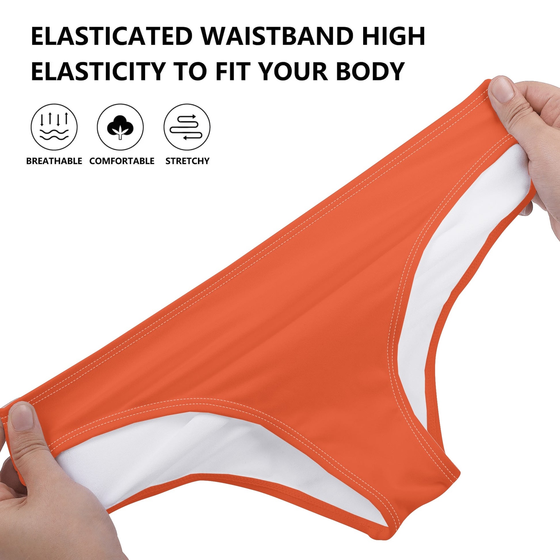 Outrageous Orange Damen Slip Damen Slip JLR Design