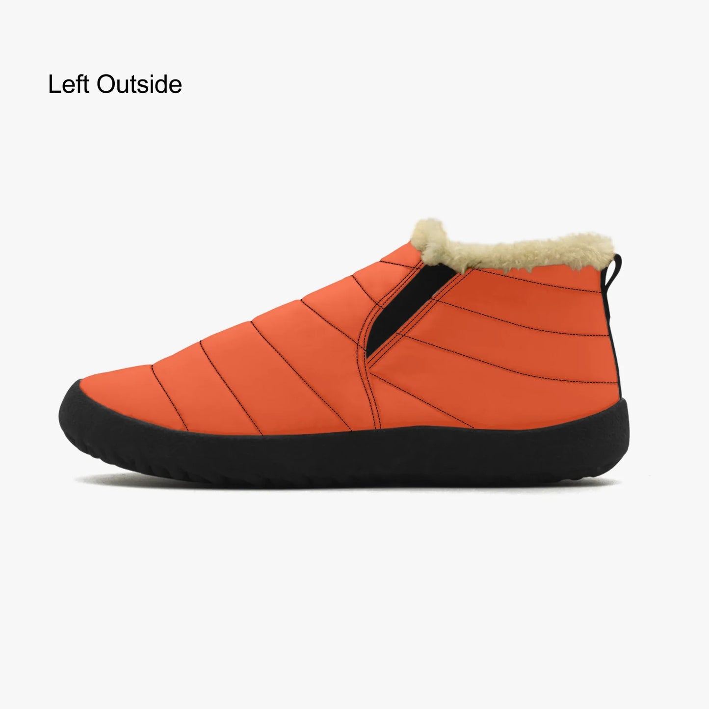 outrageous-orange-faux-fur-slipper-boots-jlr-design-4 - JLR Design
