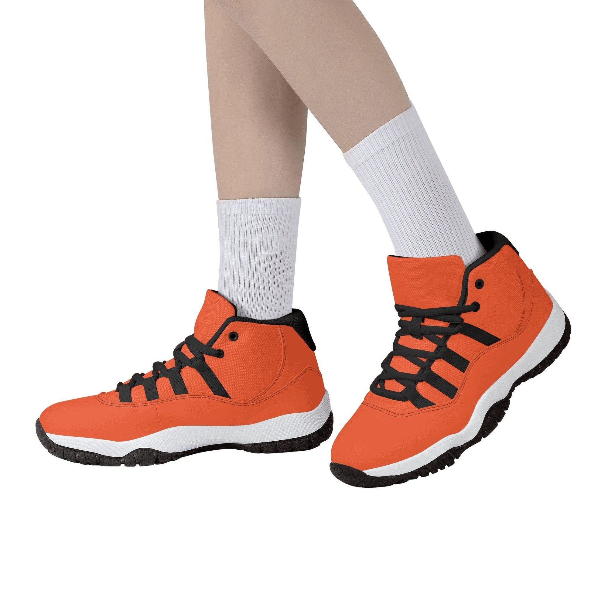 Outrageous Orange High Top Damen Sneaker Sneaker 97.99 Damen, High, Orange, Outrageous, Sneaker, Top JLR Design