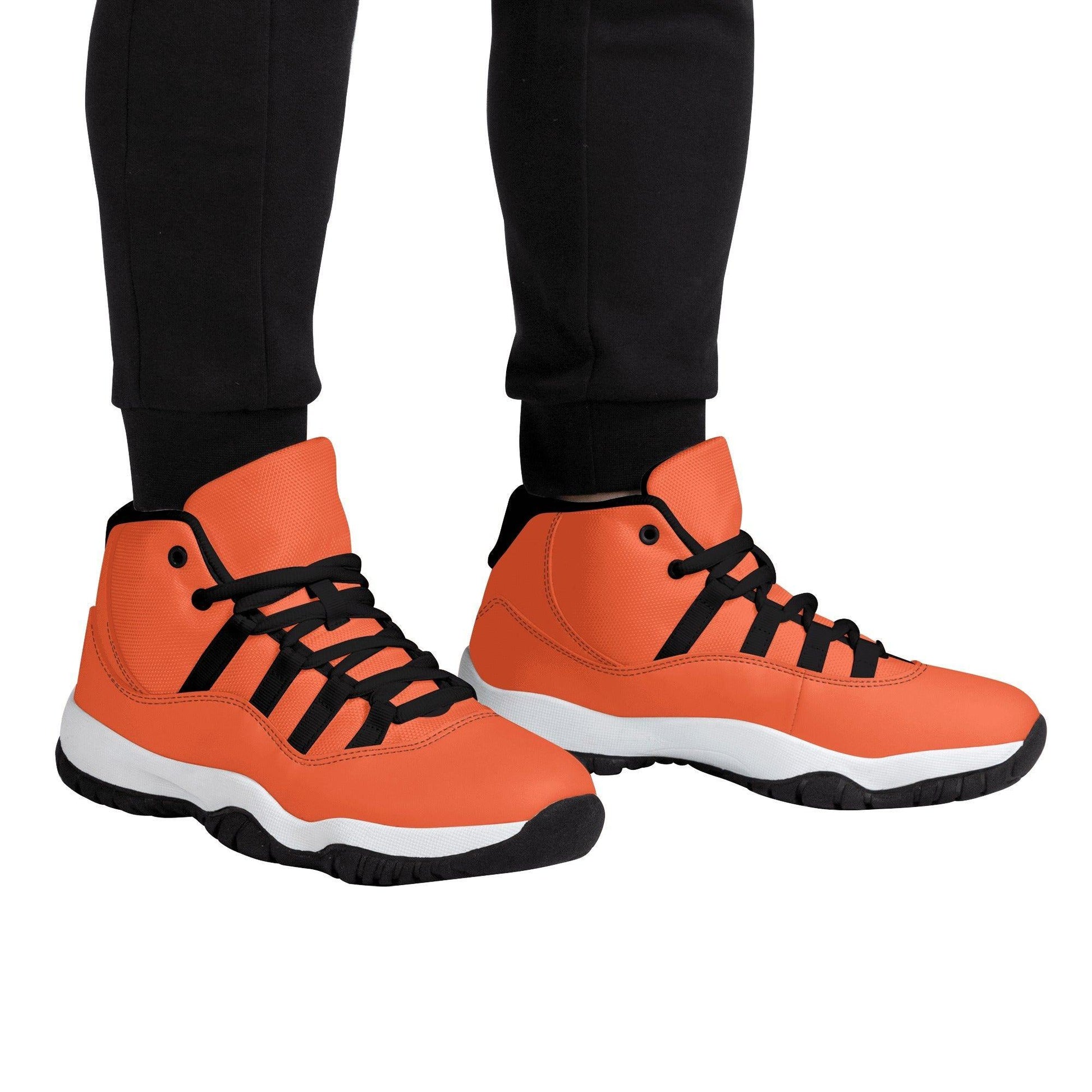 Outrageous Orange High Top Herren Sneaker Sneaker 97.99 Herren, High, Orange, Outrageous, Sneaker, Top JLR Design