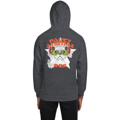 Party Animal Dog Hoodie Hoodie 69.99 Animal, Dog, Hoodie, Party JLR Design