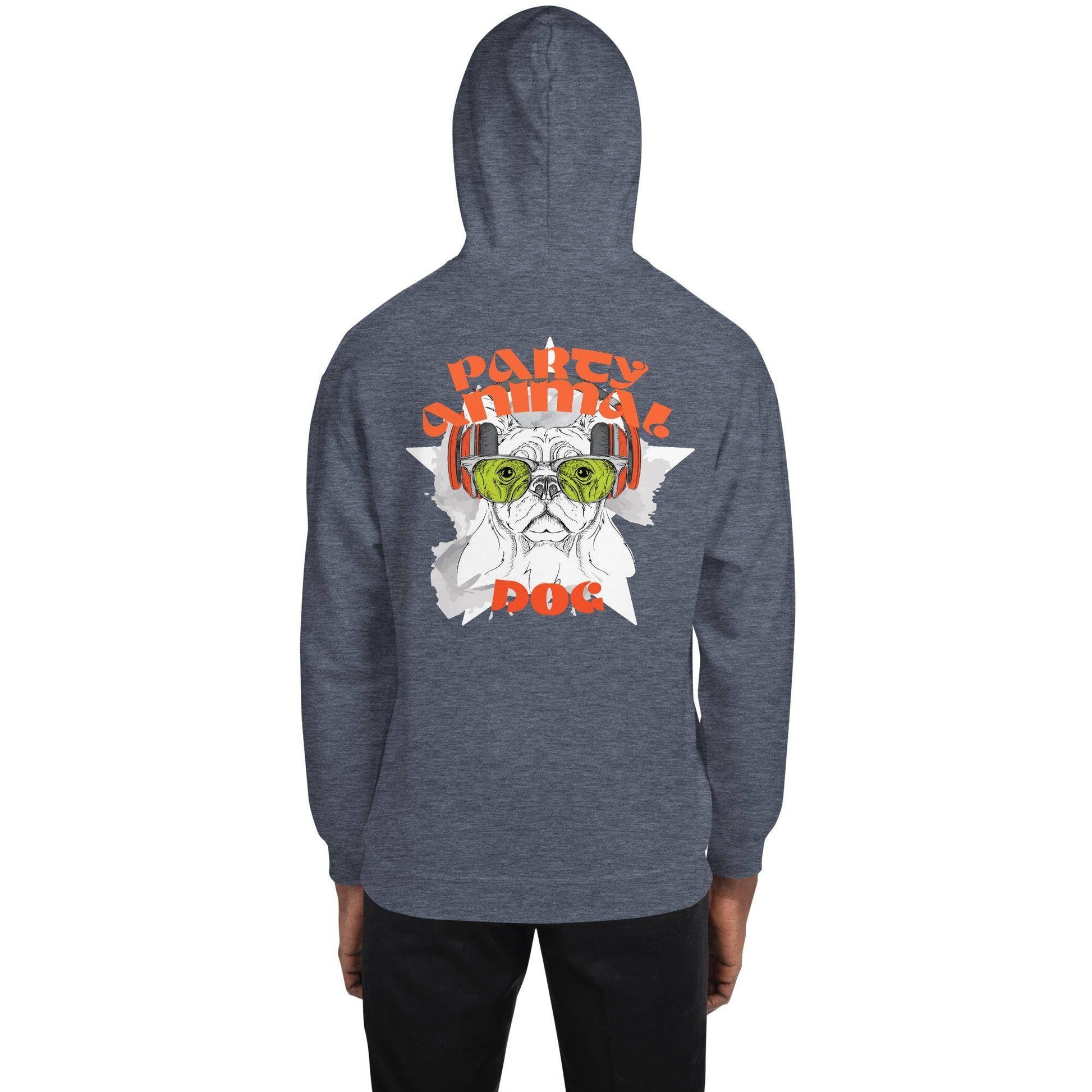 party-animal-dog-hoodie-hoodie-jlr-design-13098 - JLR Design