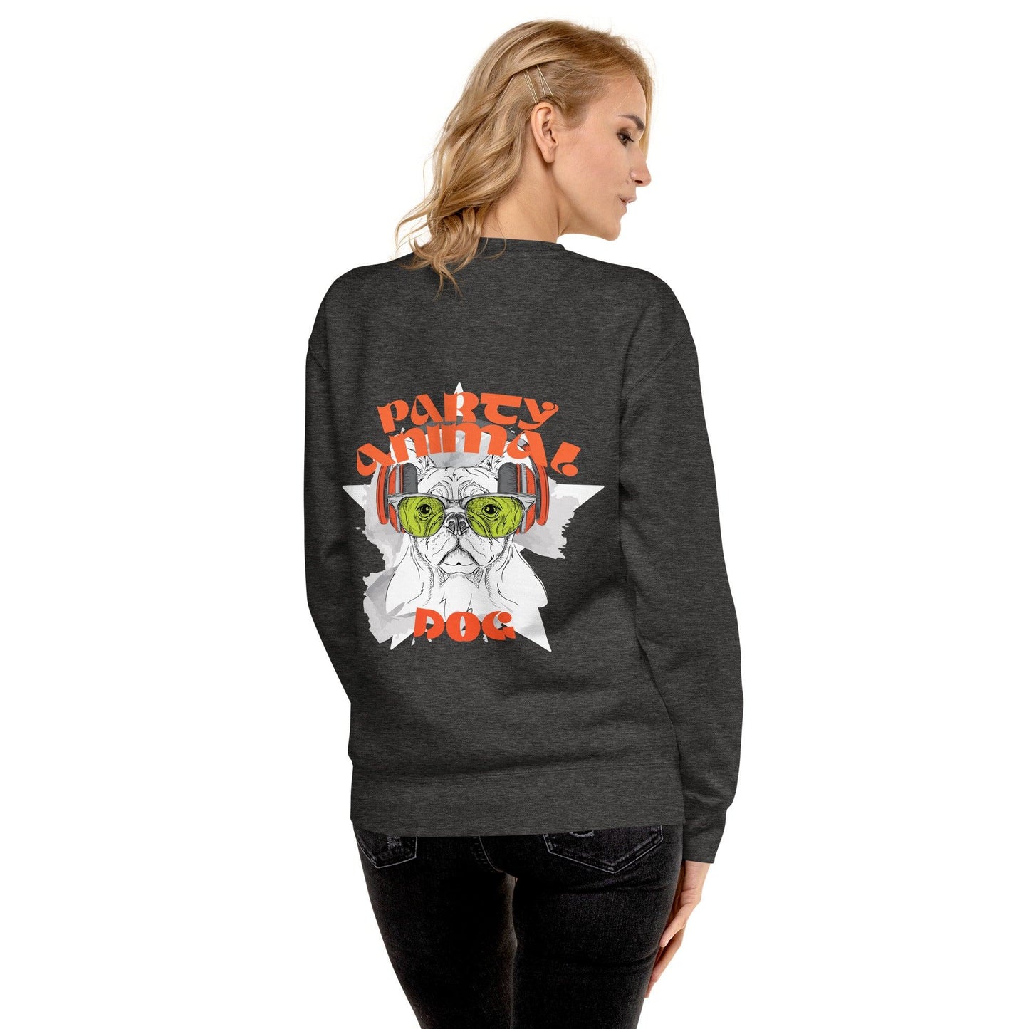 Party Animal Dog Premium-Pullover Pullover 74.99 Animal, Dog, Party, Pullover JLR Design