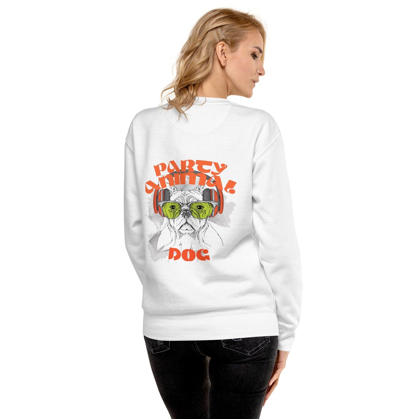 Party Animal Dog Premium-Pullover Pullover 74.99 Animal, Dog, Party, Pullover JLR Design