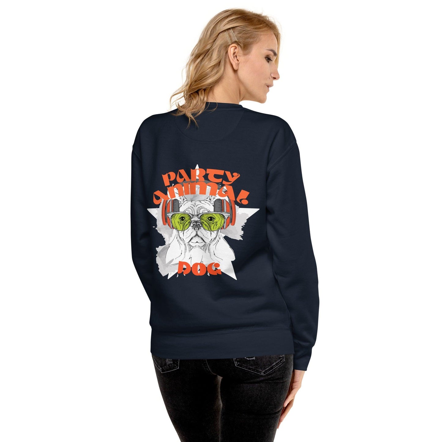 Party Animal Dog Premium-Pullover Pullover 74.99 Animal, Dog, Party, Pullover JLR Design