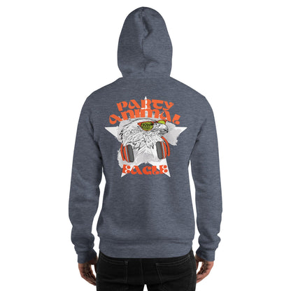 Party Animal Eagle Hoodie Hoodie 69.99 Eagle, Hoodie, Party JLR Design