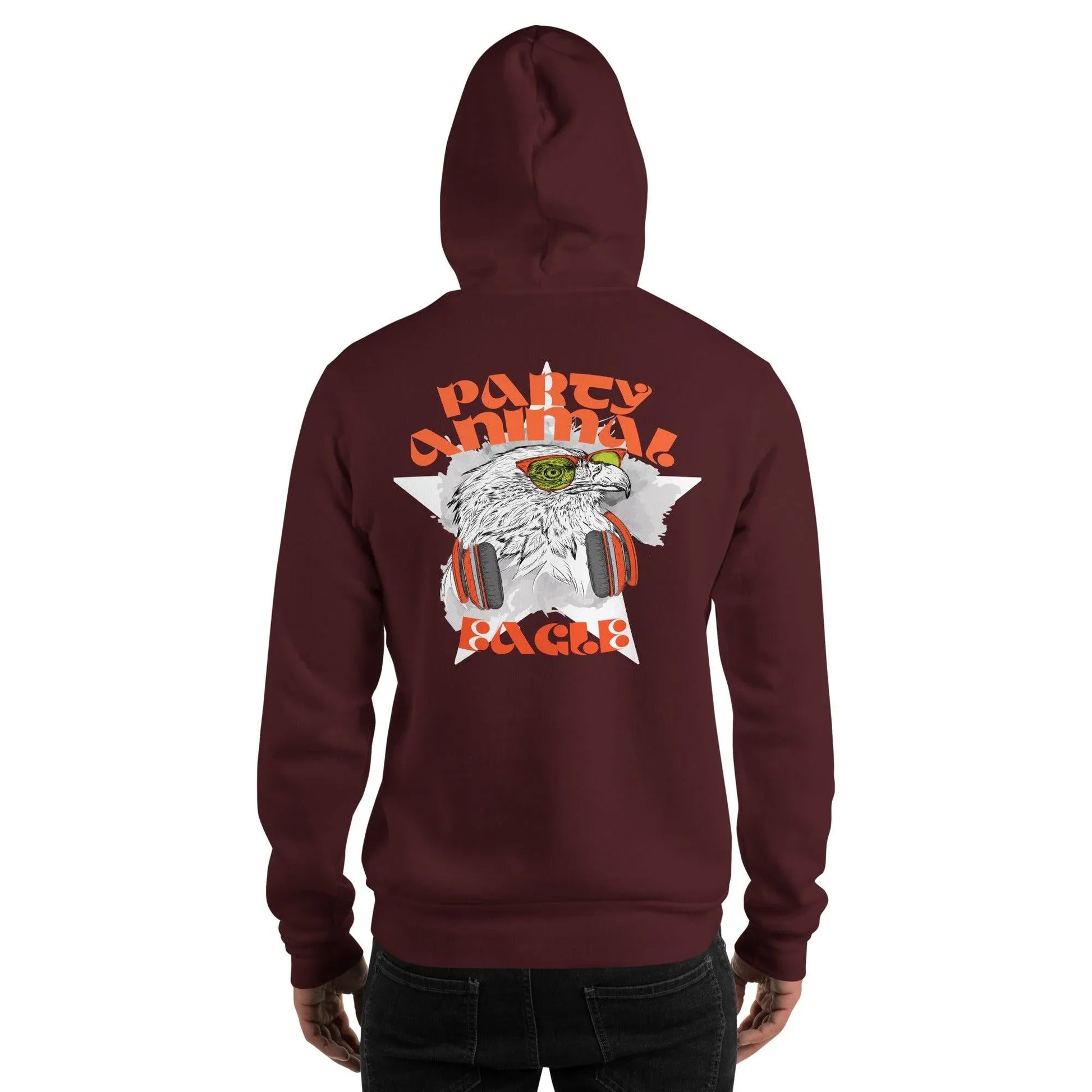 party-animal-eagle-hoodie-hoodie-jlr-design-71325 - JLR Design