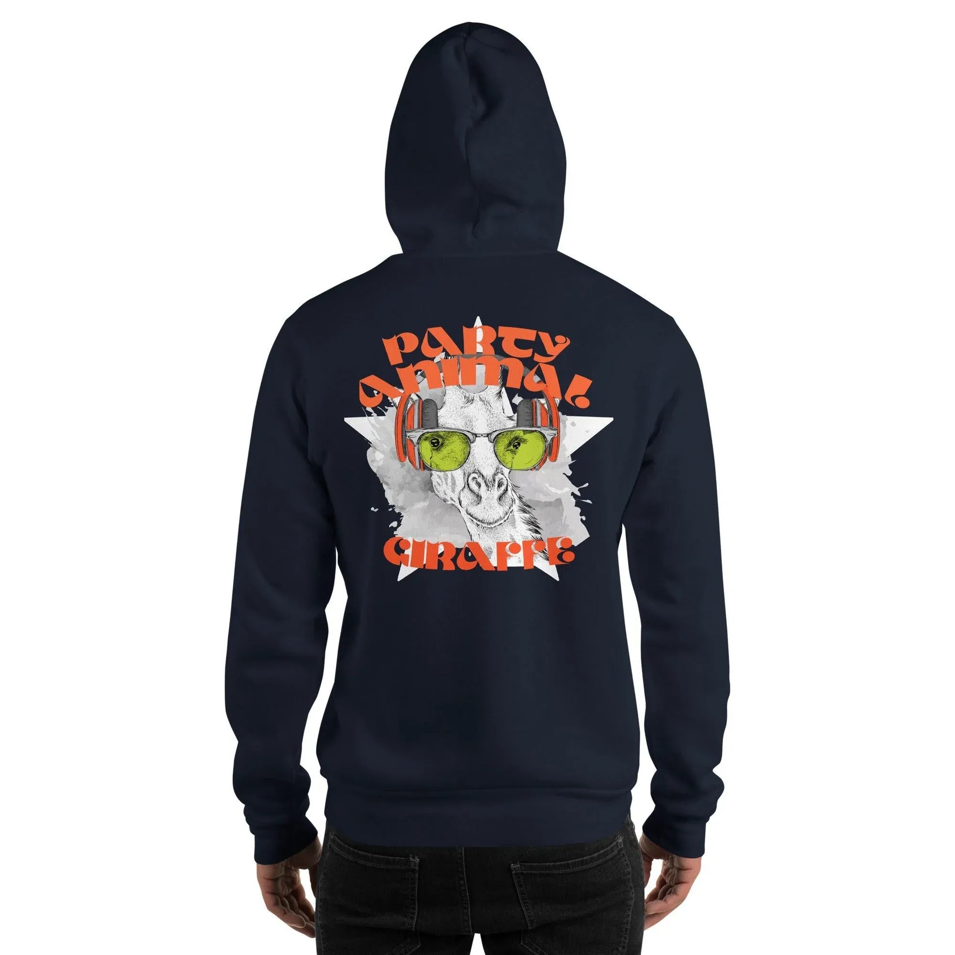party-animal-giraffe-hoodie-hoodie-jlr-design-10679 - JLR Design