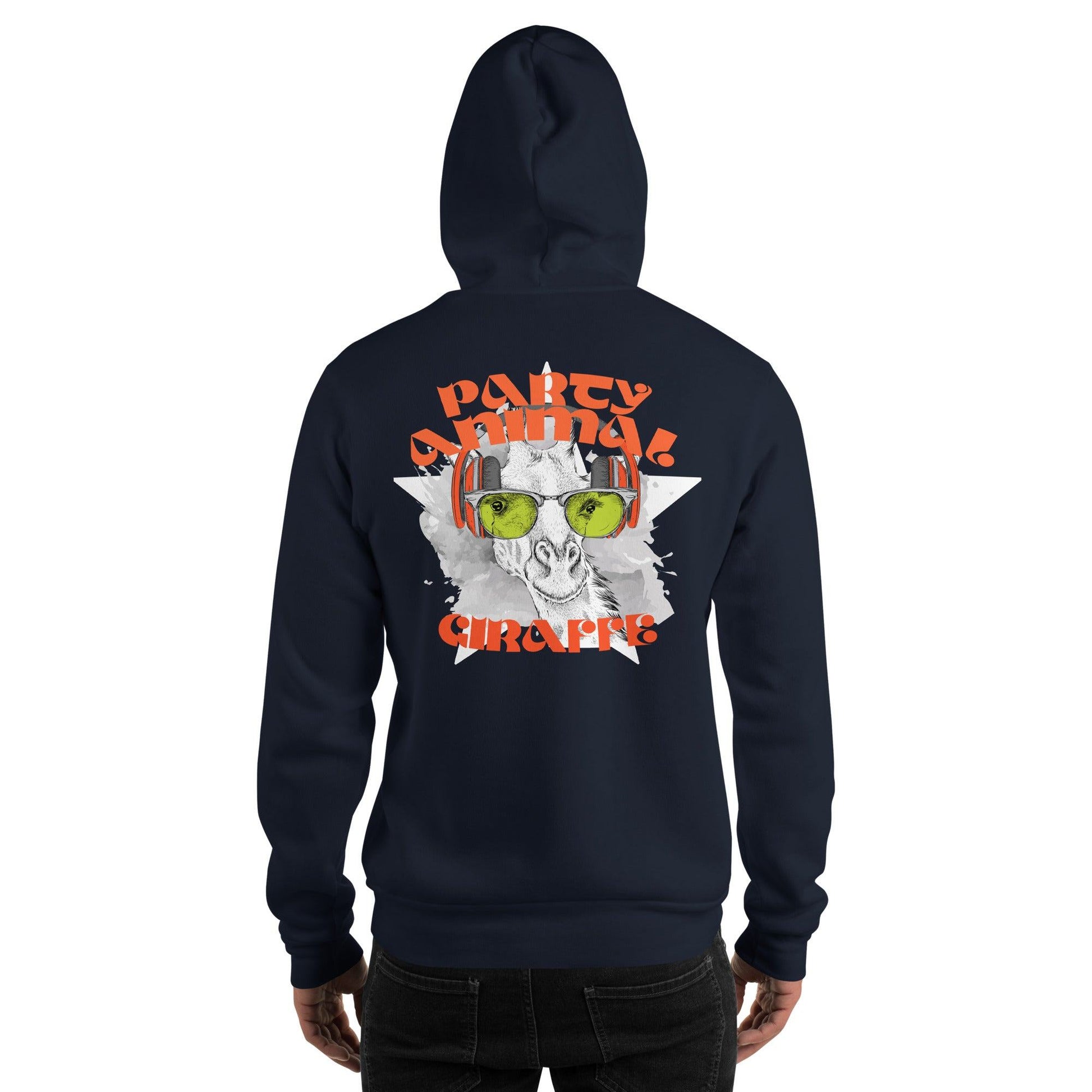 Party Animal Giraffe Hoodie Hoodie JLR Design