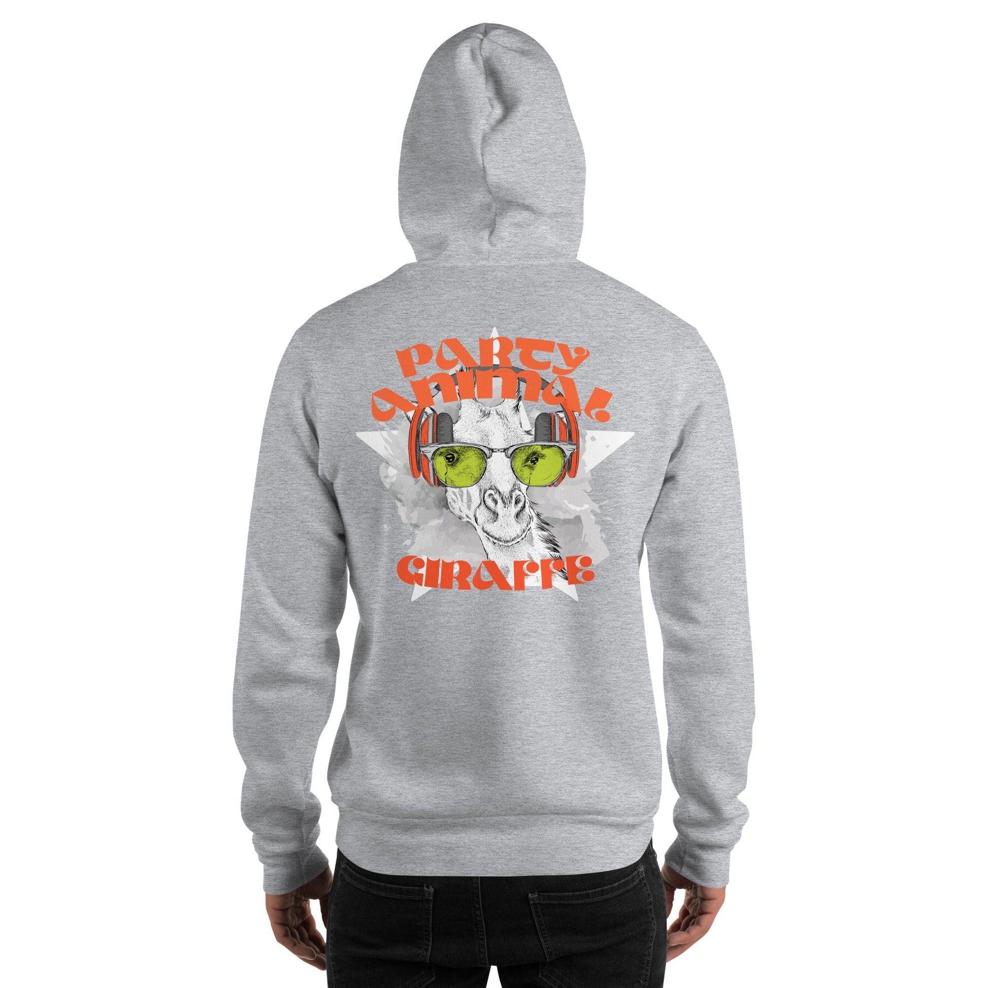 Party Animal Giraffe Hoodie Hoodie JLR Design