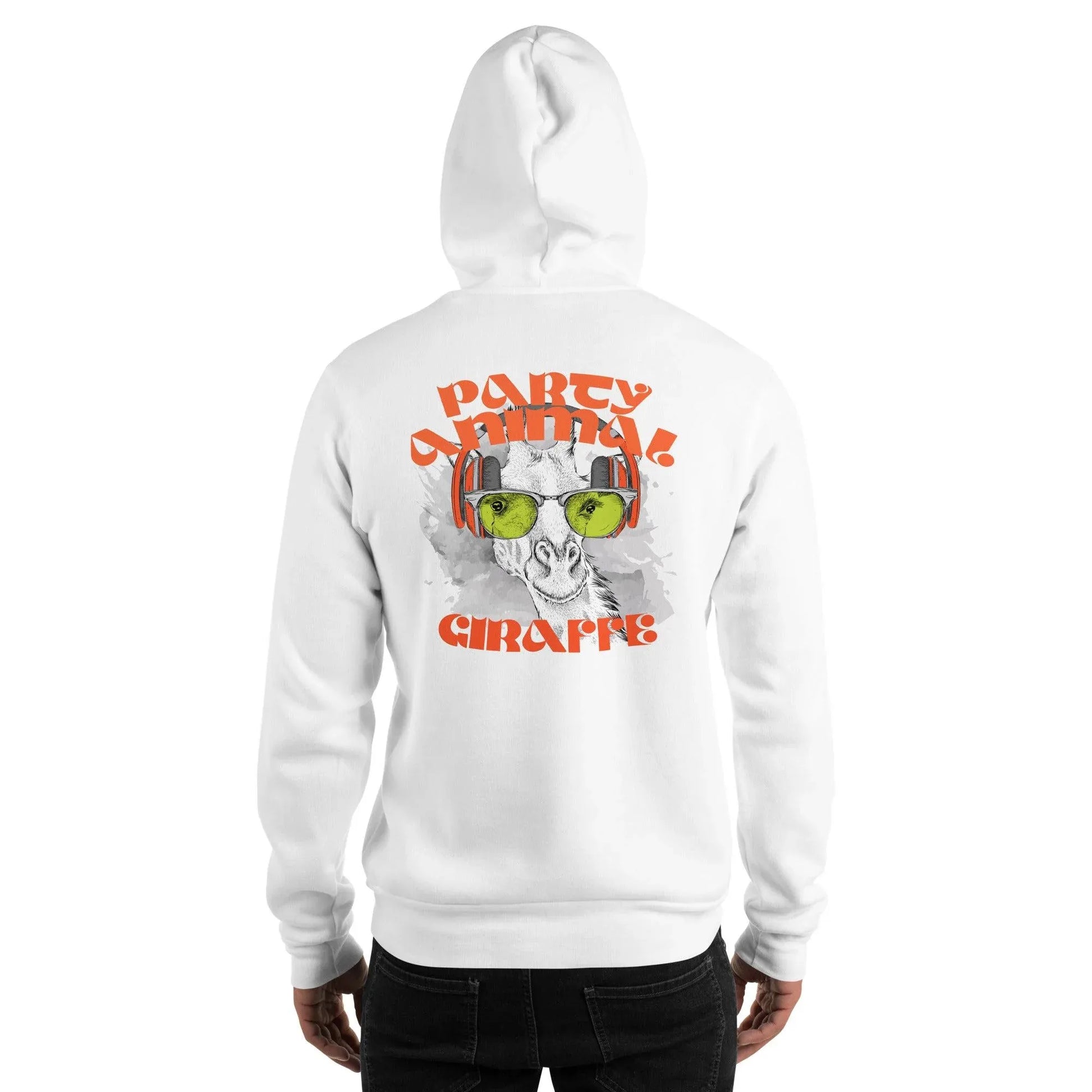 party-animal-giraffe-hoodie-hoodie-jlr-design-91767 - JLR Design