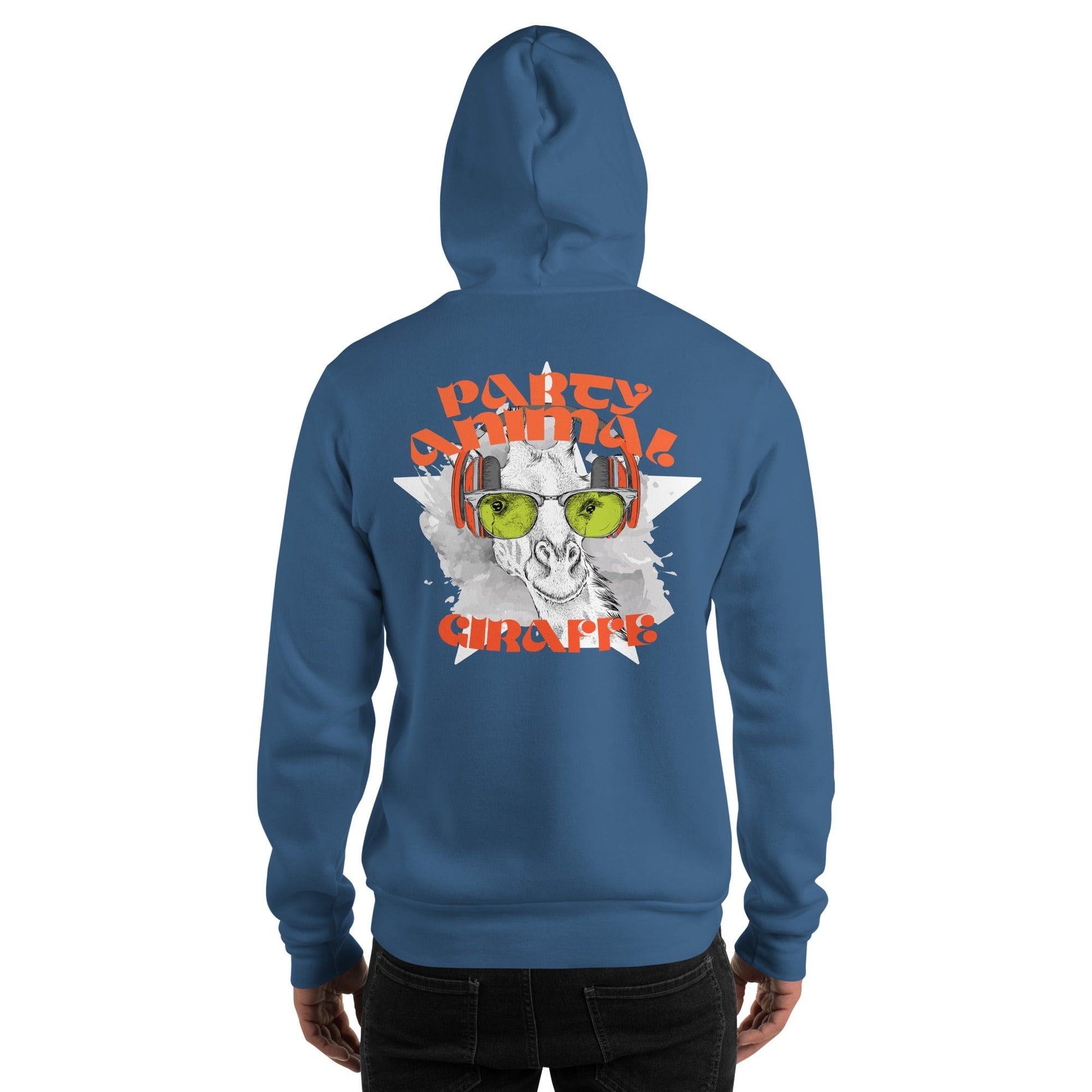 Party Animal Giraffe Hoodie Hoodie JLR Design