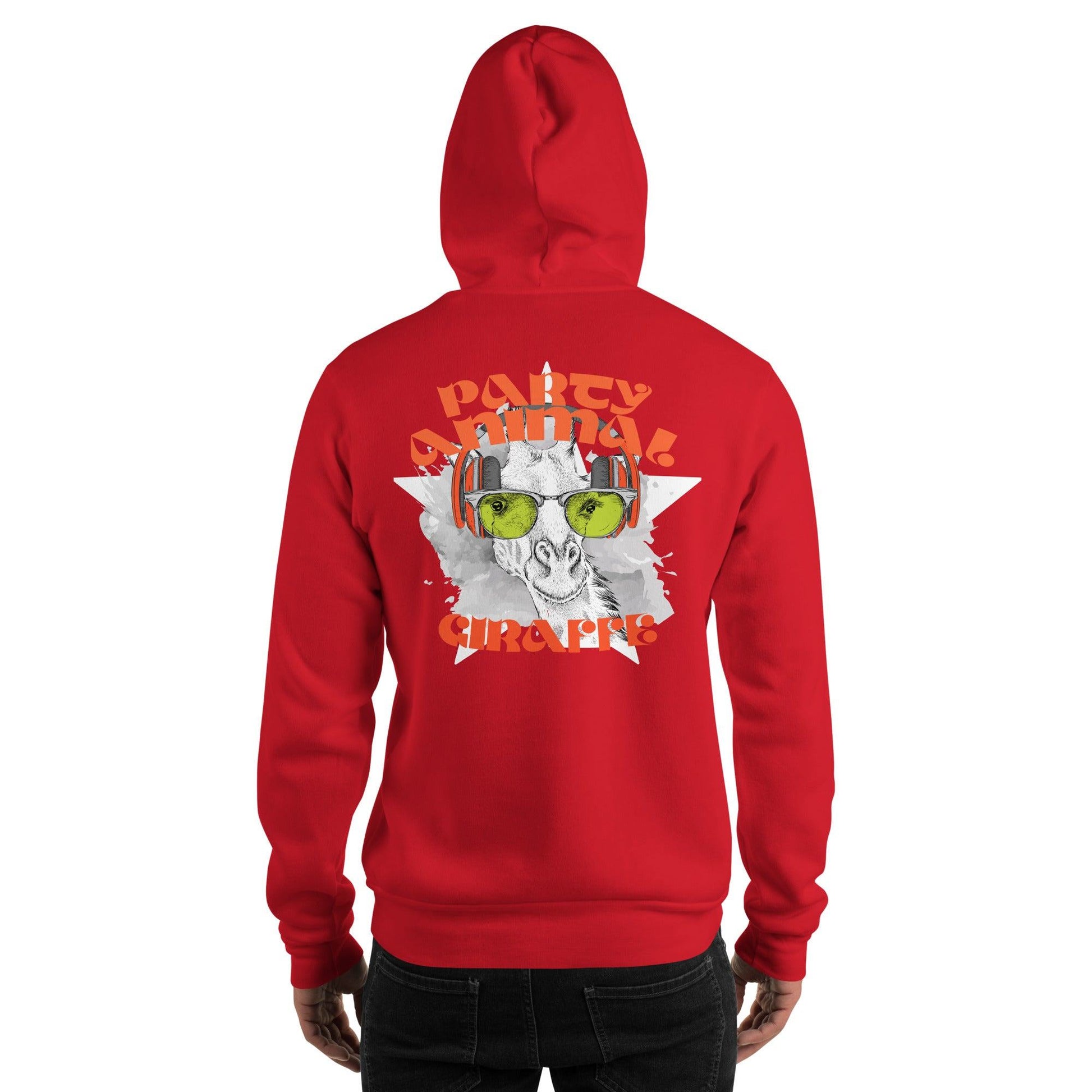 Party Animal Giraffe Hoodie Hoodie JLR Design