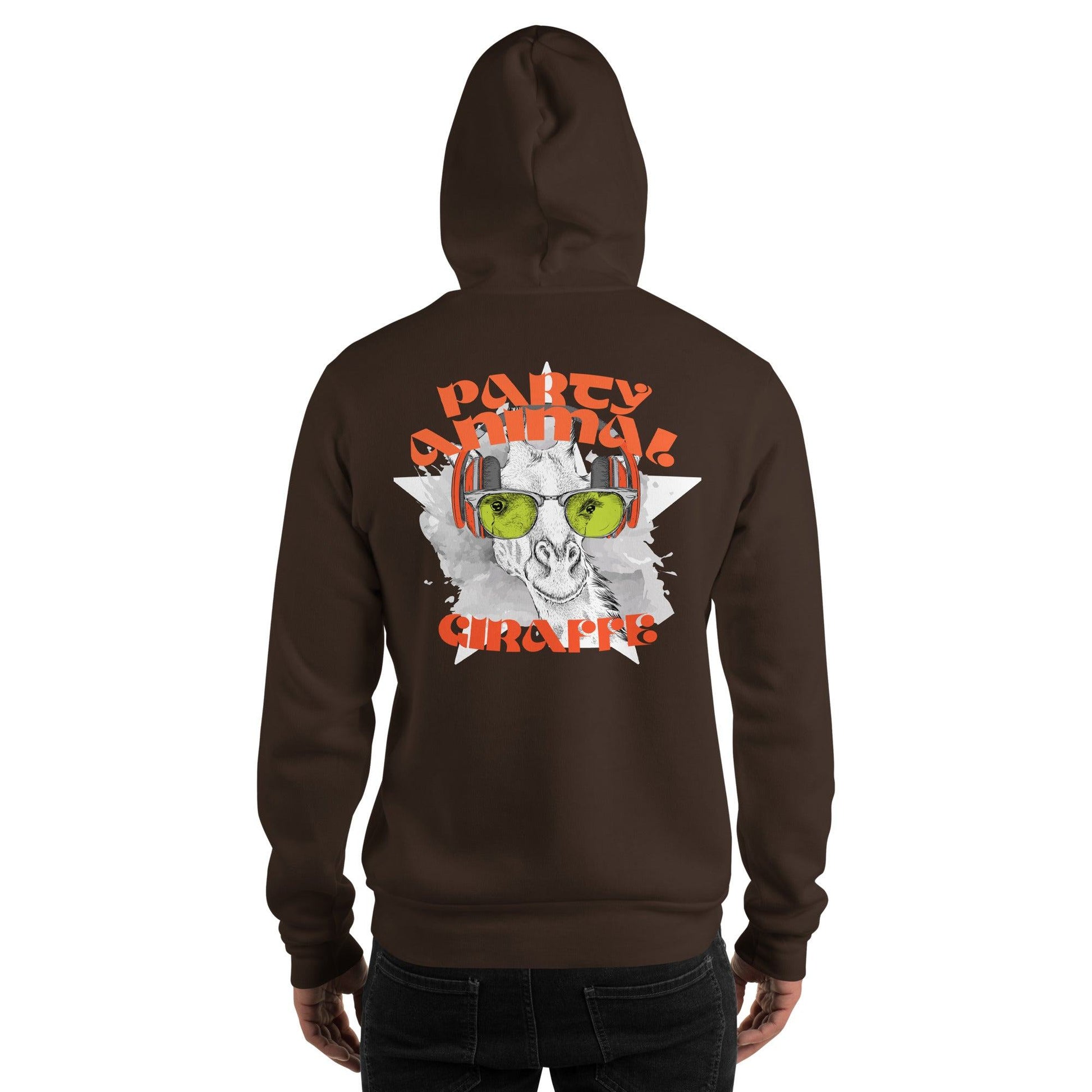Party Animal Giraffe Hoodie Hoodie JLR Design